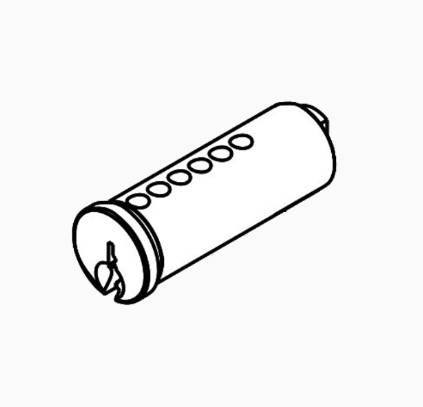 Sargent 13-3142 HE 4 6, 7, 10, 11, 6500 Line Cylinder Plug